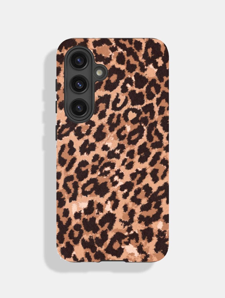 Real Leopard Print Ultra Protective Android Case - Image 1