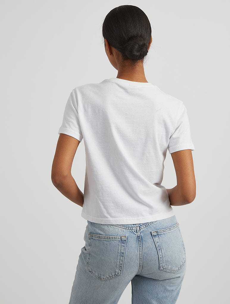 Seashell Baby T-Shirt in White - Image 2