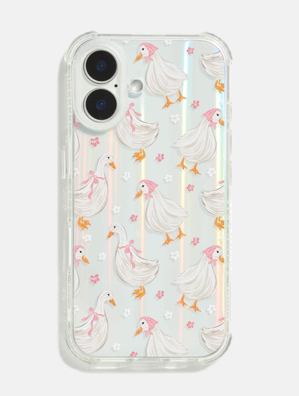 Silly Goose Holo Shock iPhone Case - Image 1