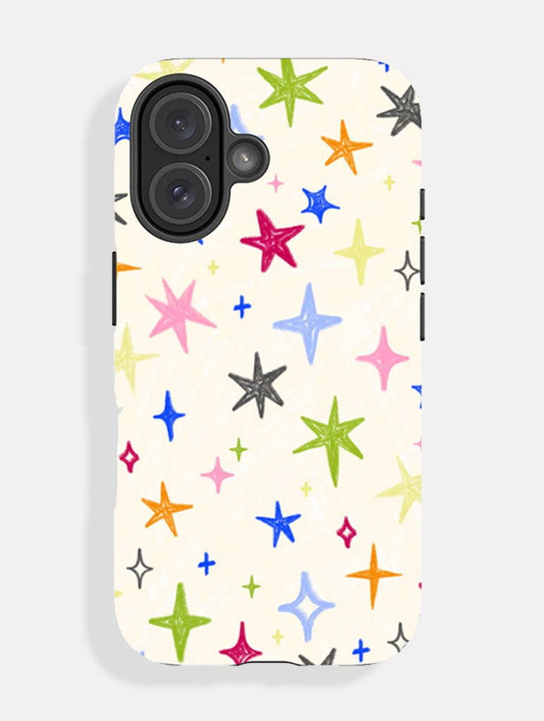 Sketchy Star Ultra Protective iPhone Case - Image 1