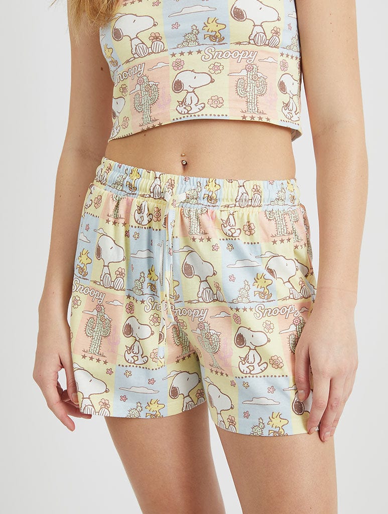 Peanuts x Skinnydip Snoopy Vest and Shorts Set - Image 4