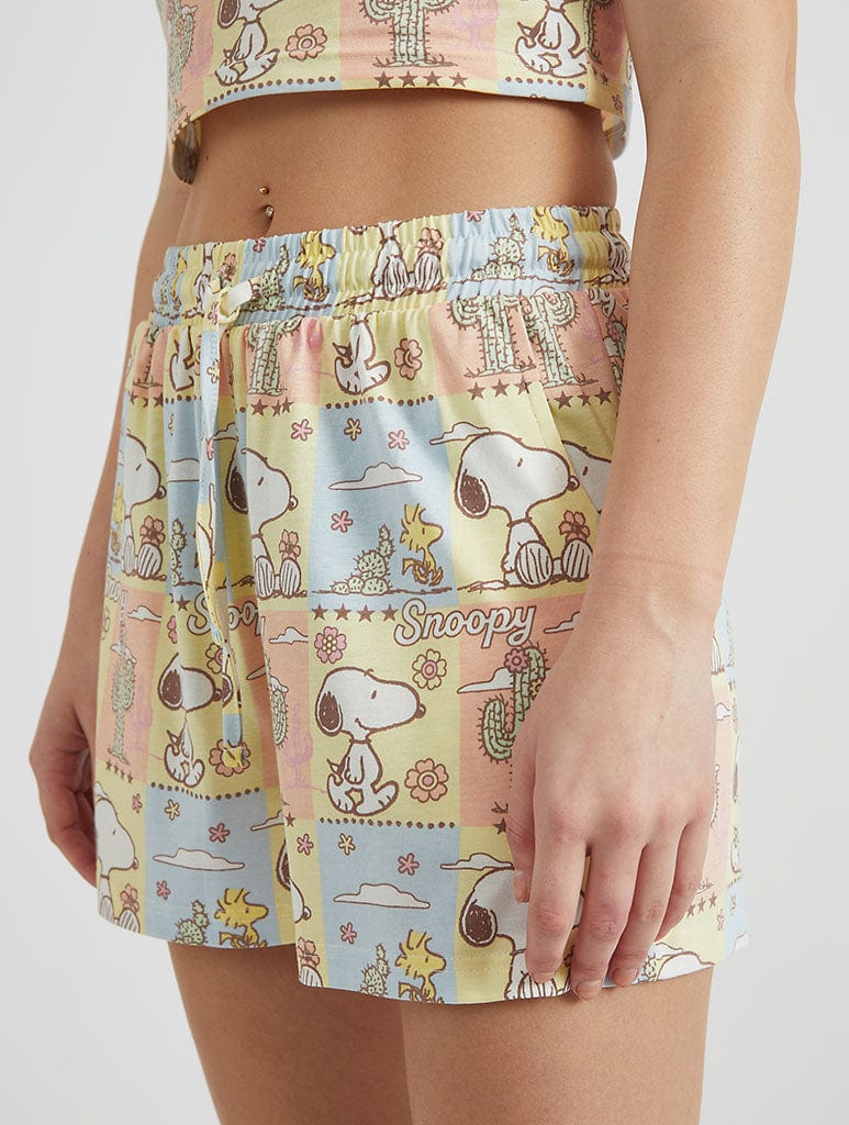 Peanuts x Skinnydip Snoopy Vest and Shorts Set - Image 5
