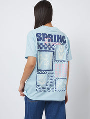 Spring Riviera Blue T-Shirt