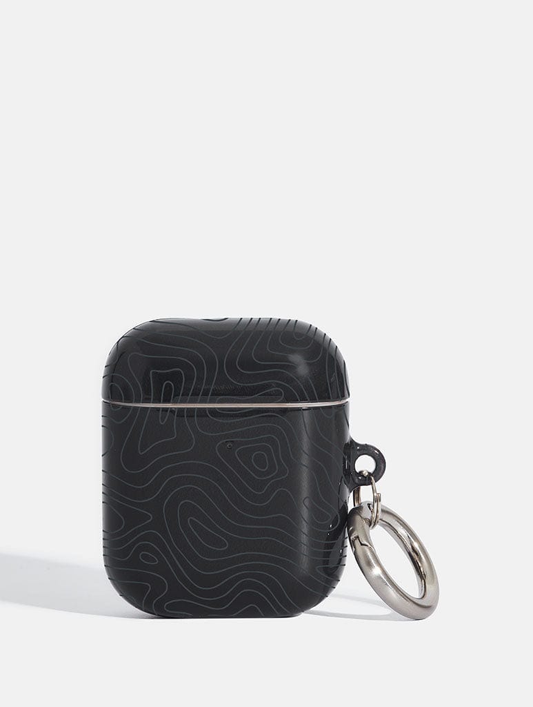 Squiggle Lines AirPods Case - Image 1