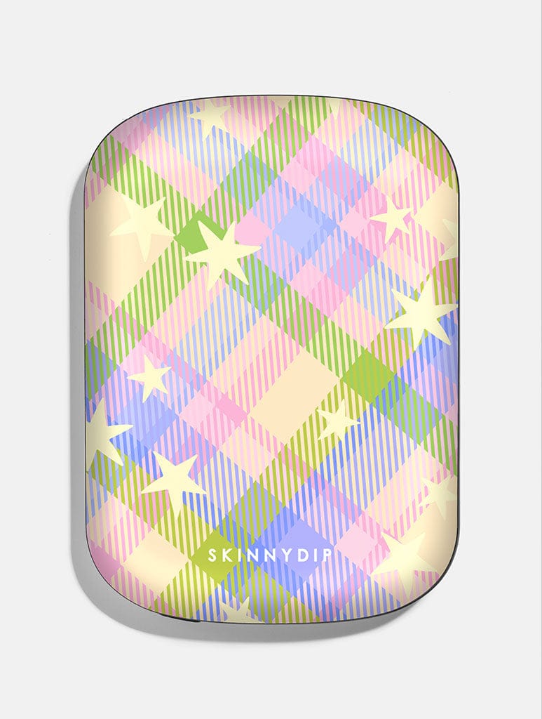 Starry Tartan Spring Portable Magsafe Charger - Image 1