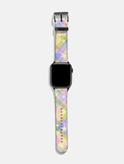 Starry Tartan Spring Spirit Apple Watch Strap