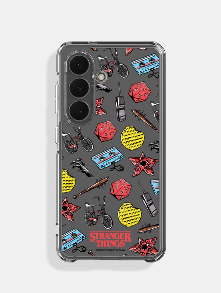 Stranger Things x Skinnydip Pattern Samsung Case - Image 1