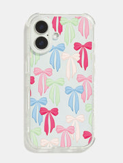 Striped Bows Shock iPhone Case