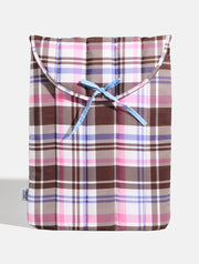 Tartan Quilted Laptop Sleeve