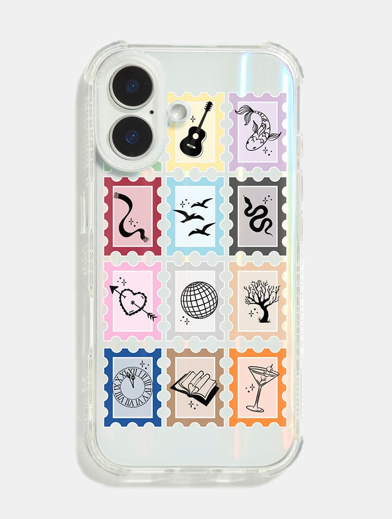Taylor Stamp Albums Shock iPhone Case - Image 1