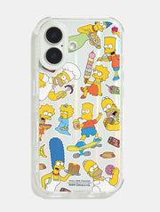 The Simpsons Foodie Shock iPhone Case