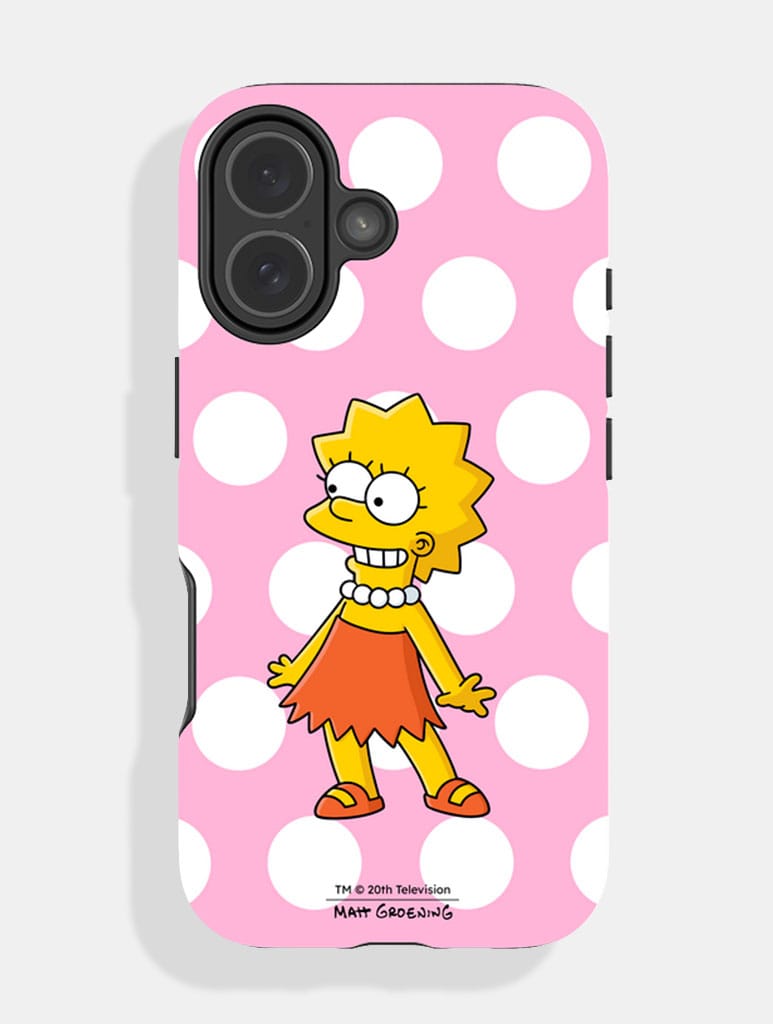 The Simpsons Lisa Polka Dot Ultra Protective iPhone Case - Image 1