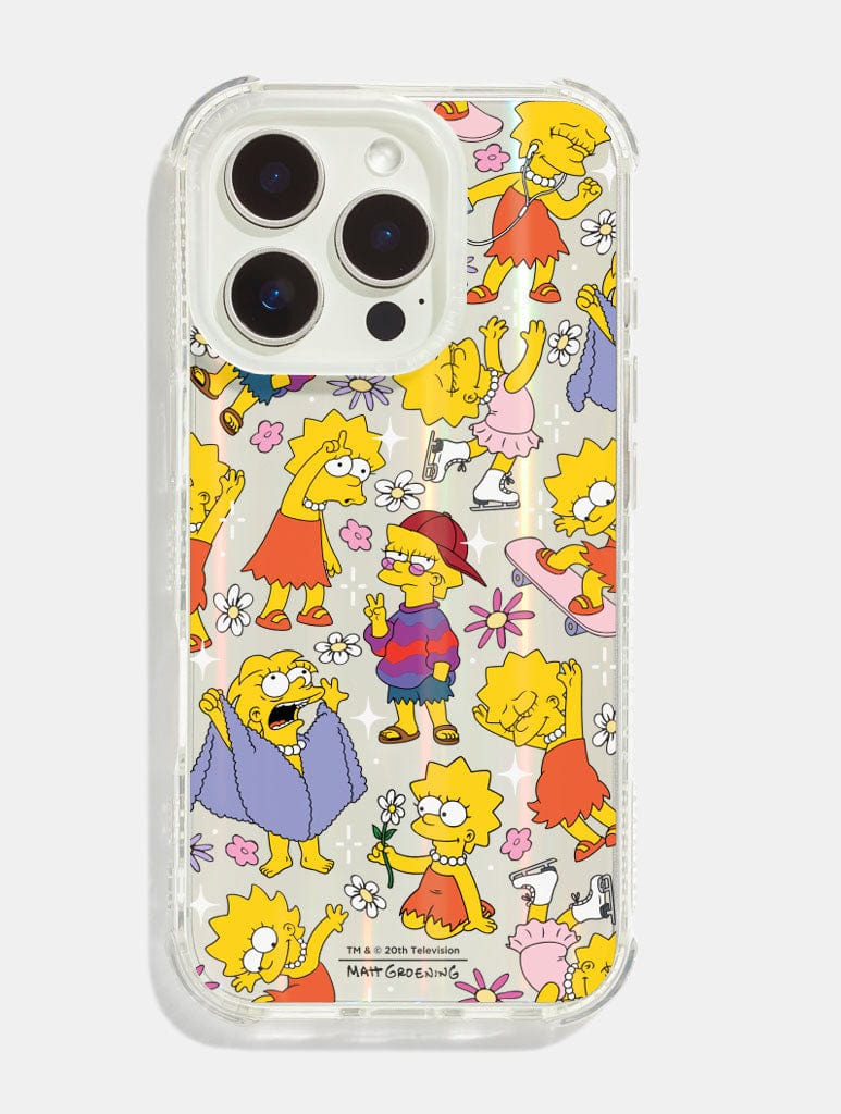 The Simpsons Lisa Shock iPhone Case - Image 1