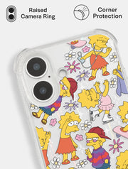 The Simpsons Lisa Shock iPhone Case