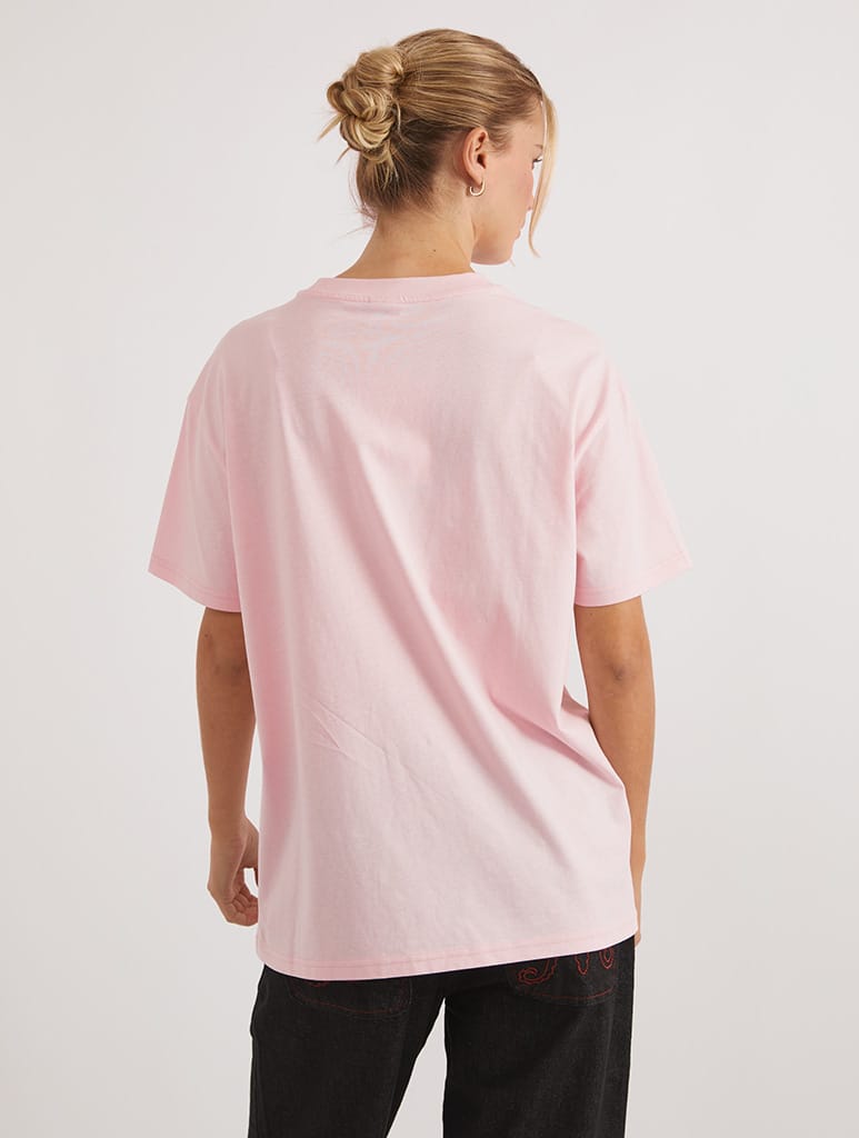 The Simpsons Moe T-Shirt In Pink