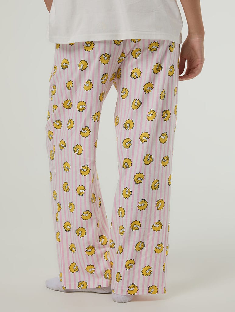 The Simpsons x Skinnydip Lisa Pyjama with Eye Mask - Image 9