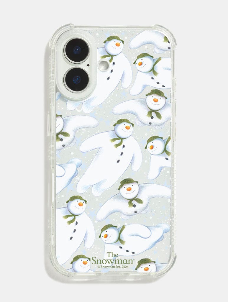 The Snowman Flying Shock iPhone Case - Image 1