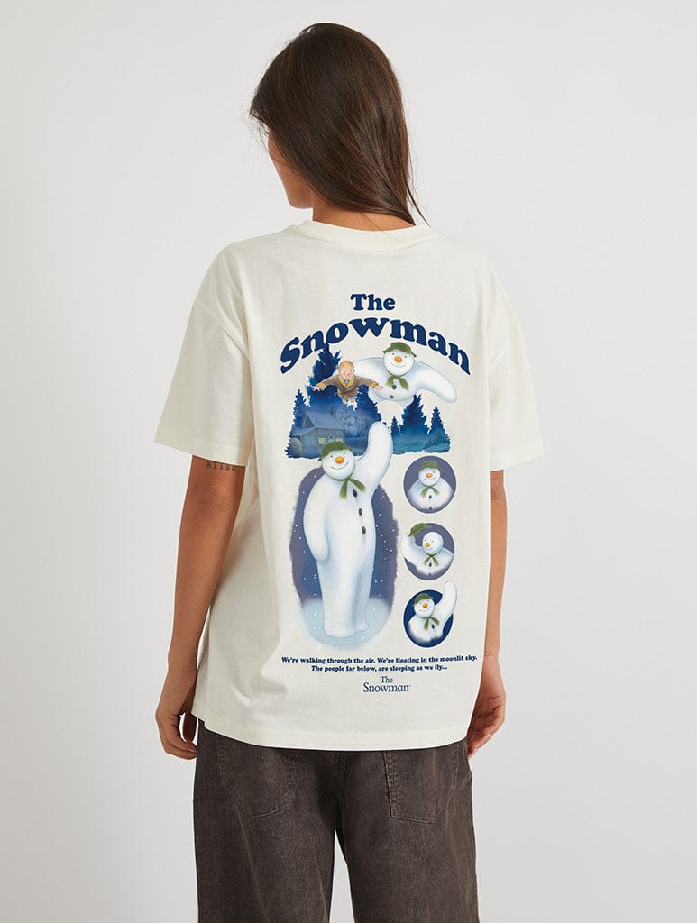 The Snowman T-Shirt In White - Image 1
