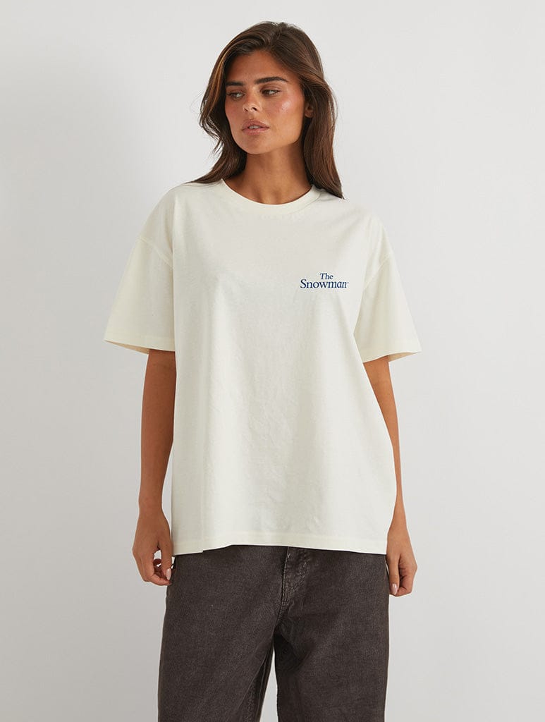 The Snowman T-Shirt In White