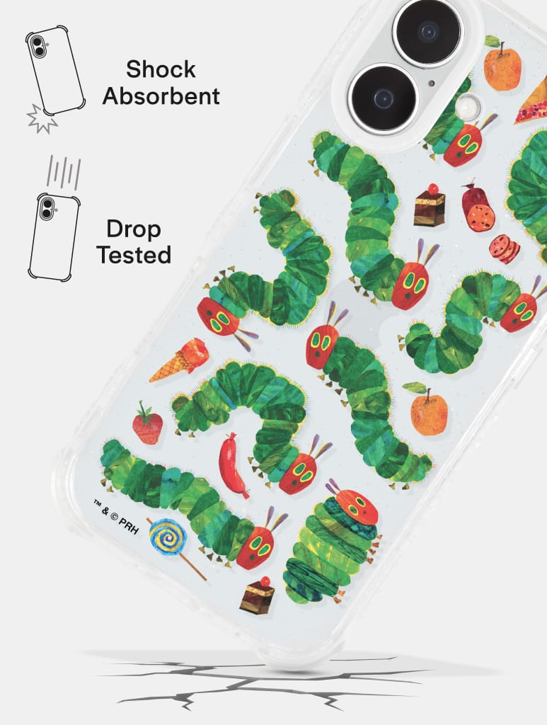 The Very Hungry Caterpillar Party Foods Shock iPhone Case - Image 3