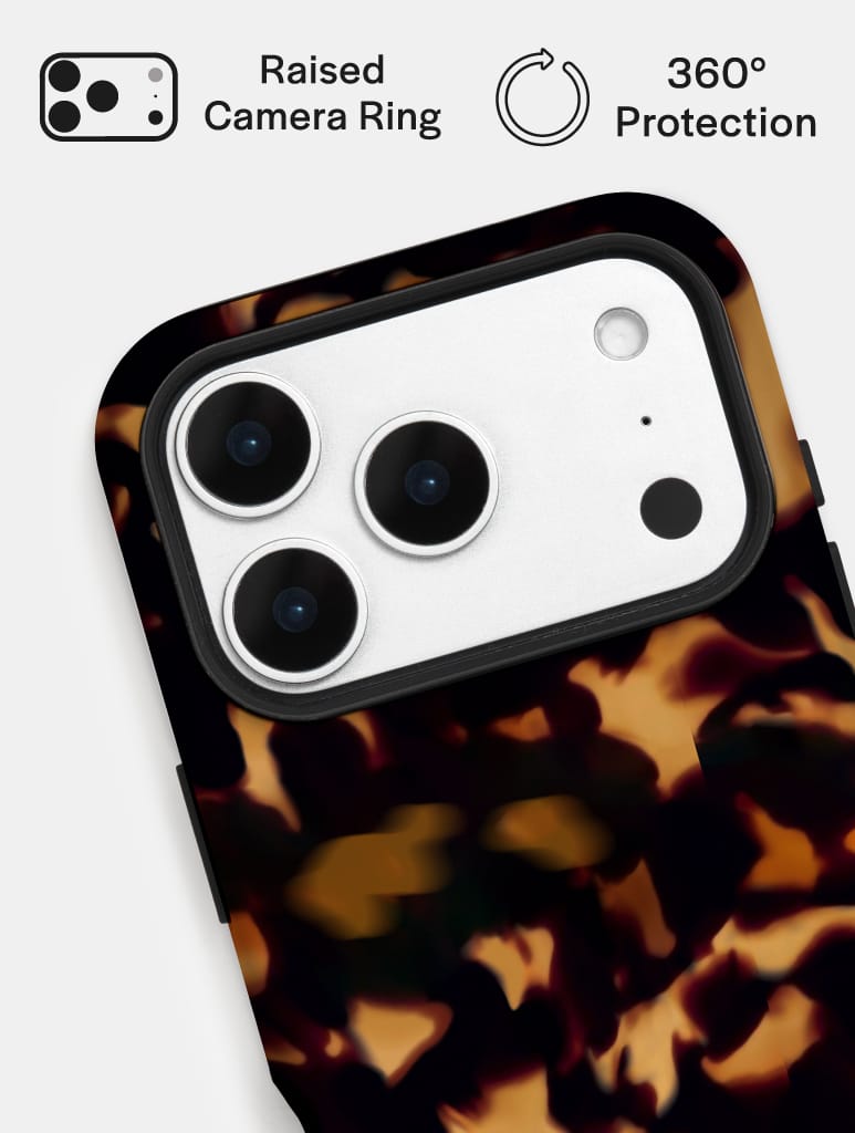 Tortoise Print Ultra Protective iPhone Case - Image 5