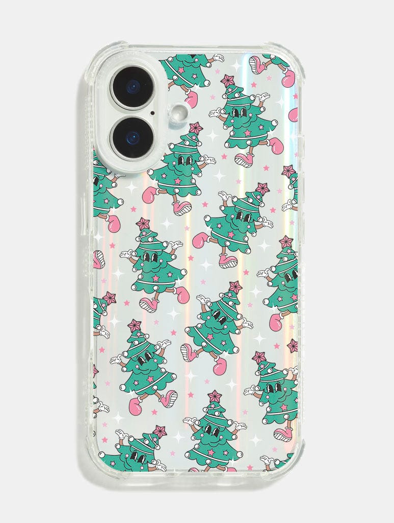 Tree Mascot Repeat Shock iPhone Case - Image 1
