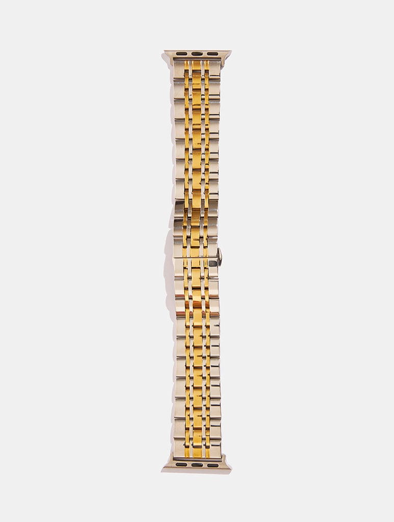 Two Tone Chain Link Apple Watch Strap - Image 3