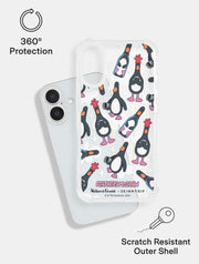 Wallace & Gromit x Skinnydip Feathers Shock iPhone Case