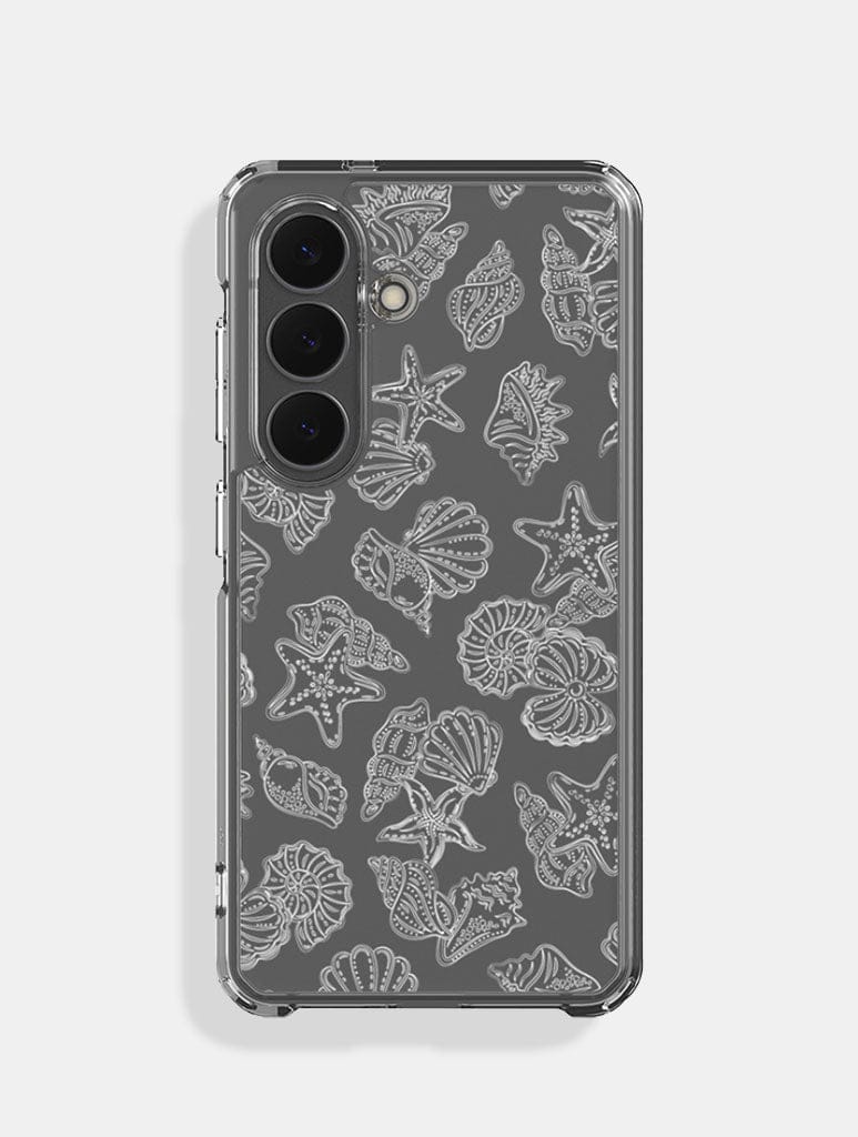 White Sea Shells Samsung Case - Image 1
