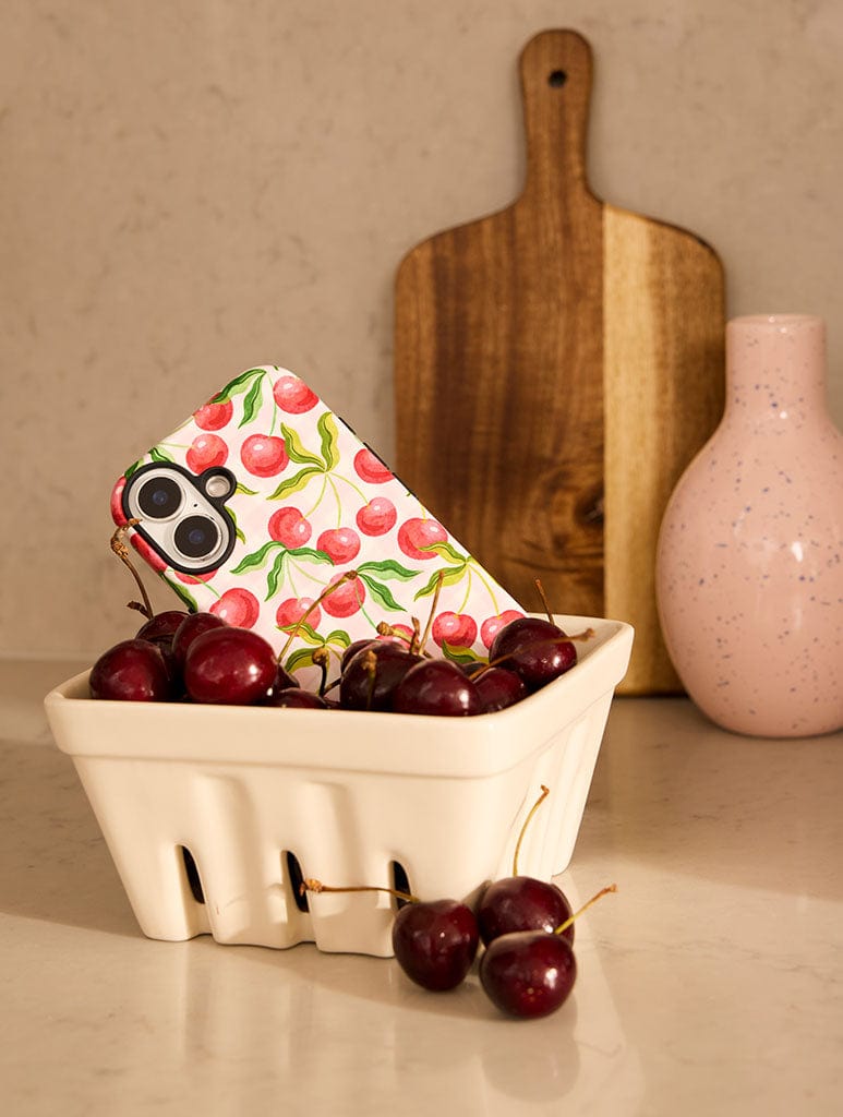 Wild Cherry Gingham Ultra Protective iPhone Case