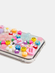 Y2K Stick On Charms Shock iPhone Case