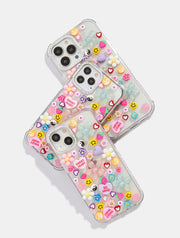 Y2K Stick On Charms Shock iPhone Case