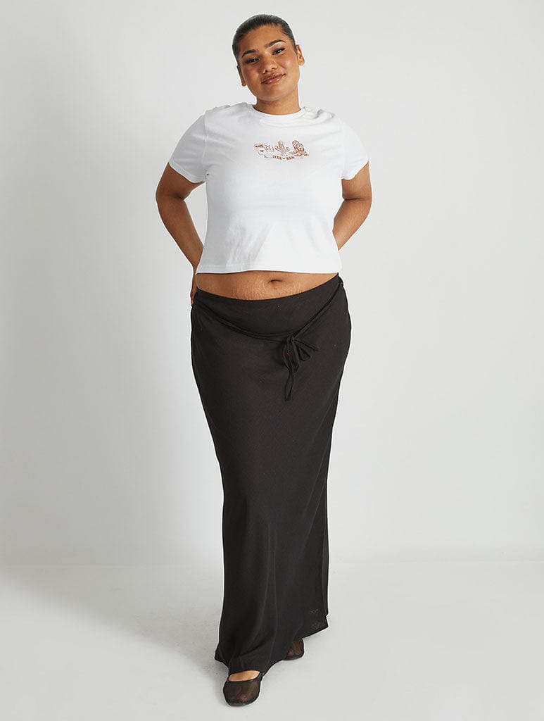 Yee Haw Baby T-Shirt in White - Image 3