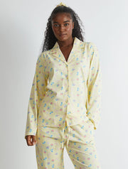 Yellow Ditsy Fruit Pyjama Set