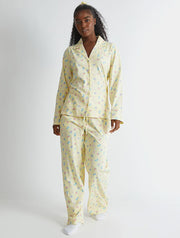 Yellow Ditsy Fruit Pyjama Set