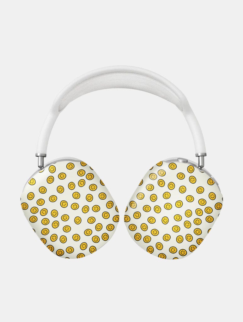 Yellow Smile AirPods Max Case in Matte - Image 1