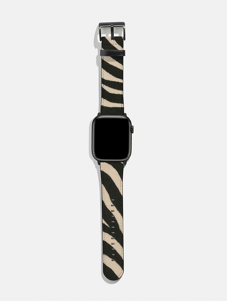Zebra Print Apple Watch Strap - Image 1